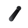 Black textured metal lever handle with rounded knob end designed for off-road vehicle use.