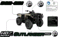 BODY - FEATURE DECALS - 2026 CAN AM OUTLANDER PRO HD7 4X4 - NORTHERN LICHEN