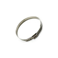 Silver metal band clamp with adjustable locking mechanism designed for Polaris KYB rack.