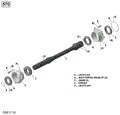 DRIVE SHAFT - 570 EFI - 2020 CAN AM OUTLANDER 570 EFI X MR
