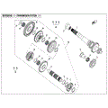 TRANSMISSION SYSTEM (1) - 2022 CFMOTO ZFORCE 800 Trail