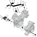 ROTAX - ENGINE COOLING - 2024 CAN AM OUTLANDER 1000R EFI 4X4 X MR - HYPER SILVER