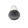 Cylindrical off-white mesh air filter with black rubber end caps designed for Can-Am Maverick X3 models.