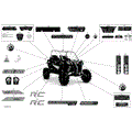 DECALS - 2020 CAN AM MAVERICK SPORT 1000R X RC