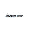 Hood Decal, 800 Efi, Left by Polaris