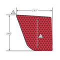 Reflector Decal, Right, Red by Polaris