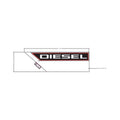 Hood Decal, Diesel, Left by Polaris