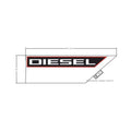 Hood Decal, Diesel, Right by Polaris