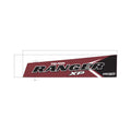Red and black angular cargo box decal with "Polaris Ranger XP Prostar" text.