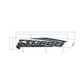 Front Fender Decal, Upper, Turbo R by Polaris