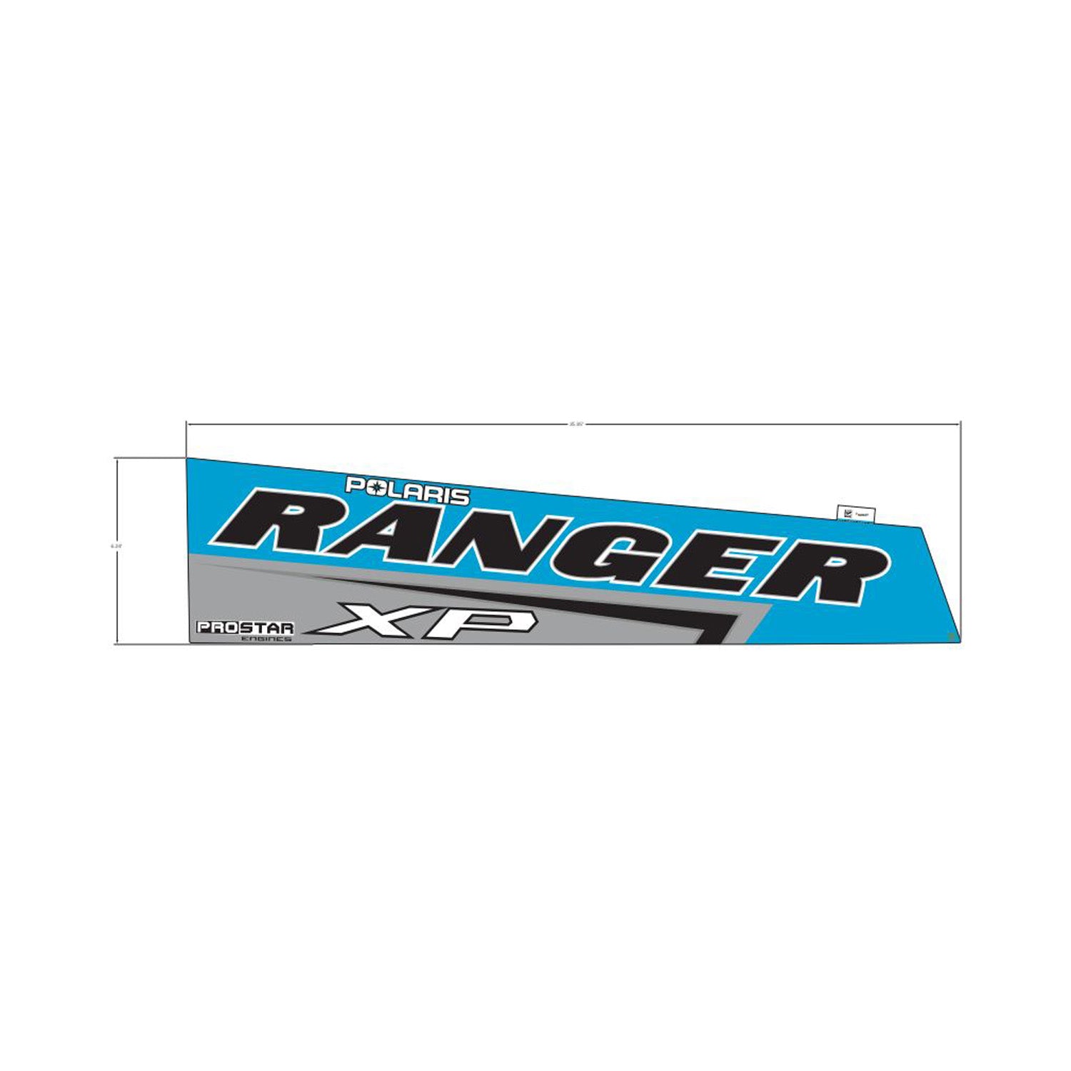 Cargo Box Side Decal, Xp, Right by Polaris
