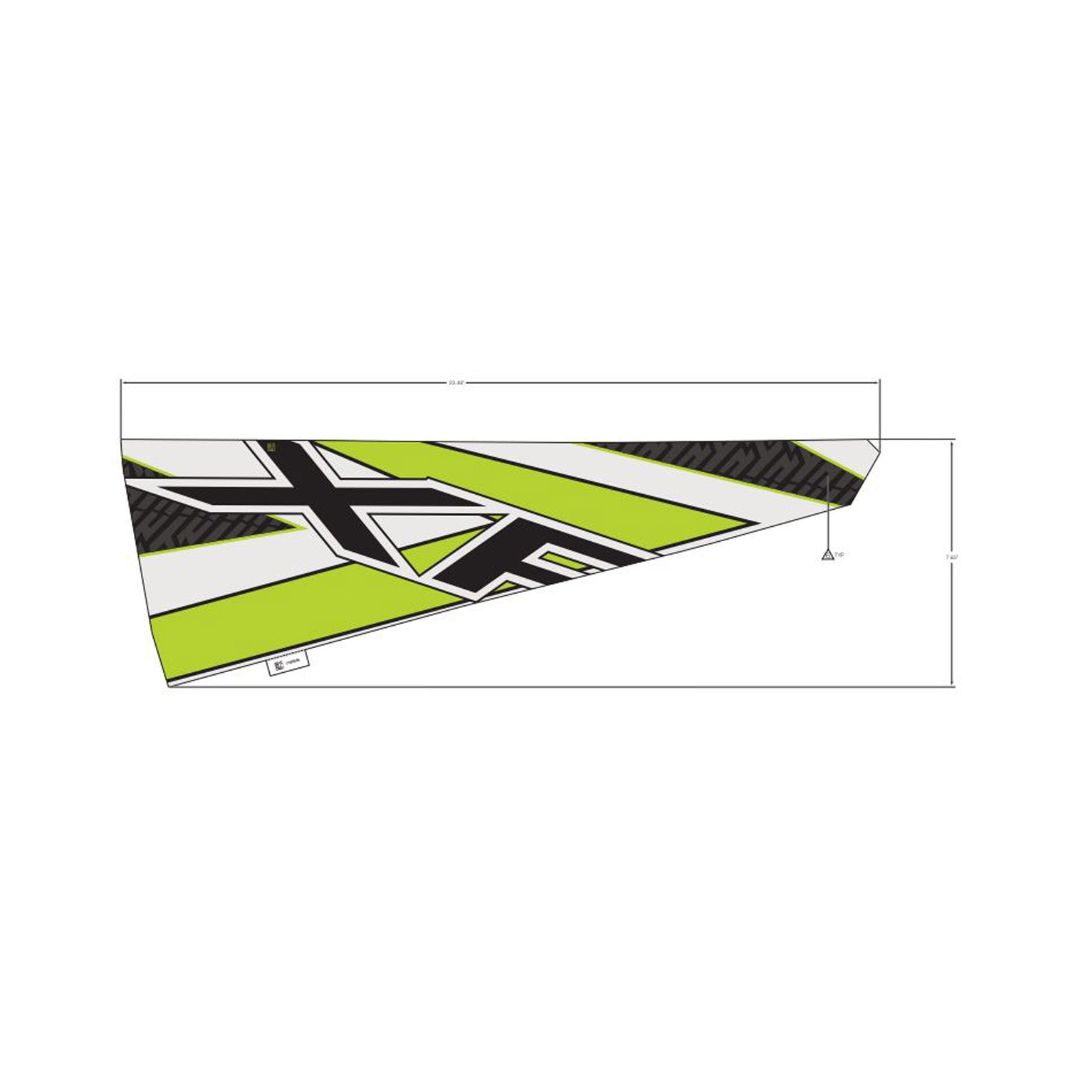 Door Decal, Right, Xp by Polaris
