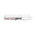 Upper Hood Decal, 170 Efi, Red, Right by Polaris