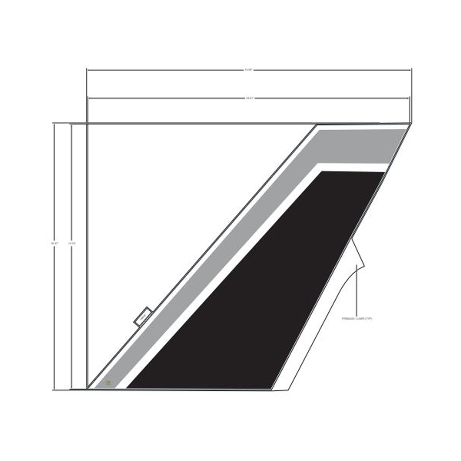 Front Door Decal, Left by Polaris