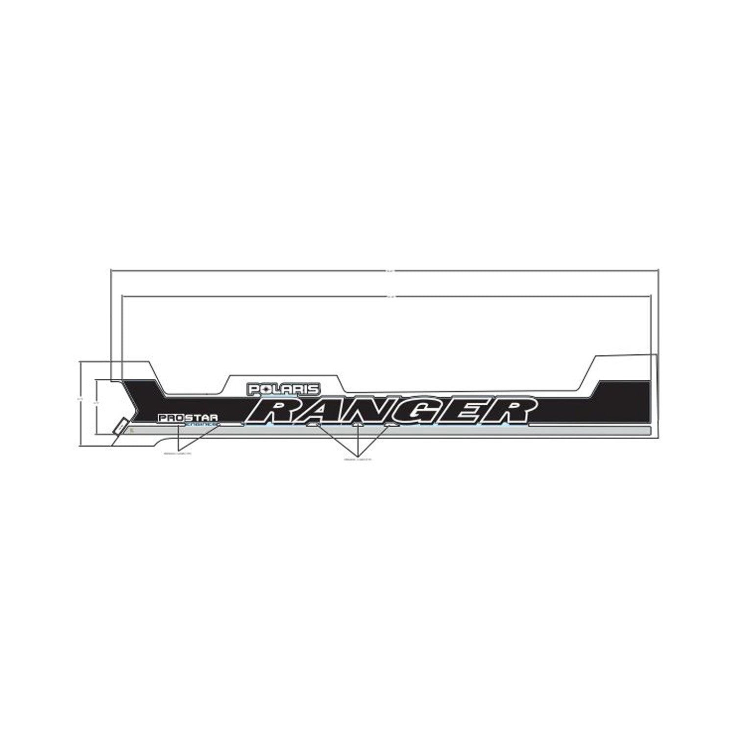 Cargo Box Decal, Right by Polaris