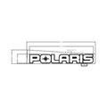 Rocker Decal, Polaris, White by Polaris