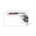 Hood Decal, Left, Red by Polaris