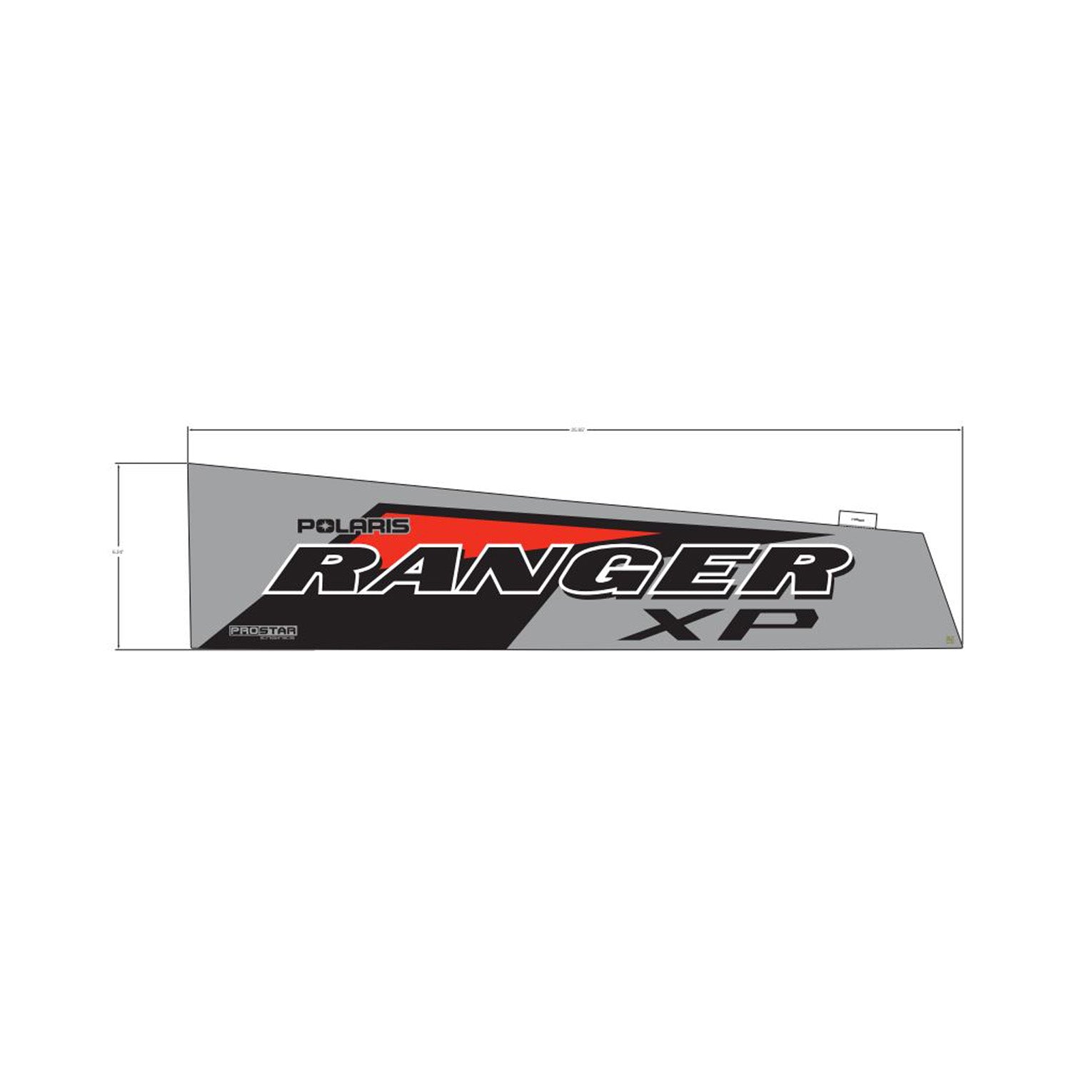 Cargo Box Side Decal, Ranger, Right by Polaris