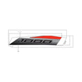 Fender Decal, Front, Right, 100 by Polaris