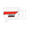 Front Fender Decal, Middle, Eps, Right by Polaris