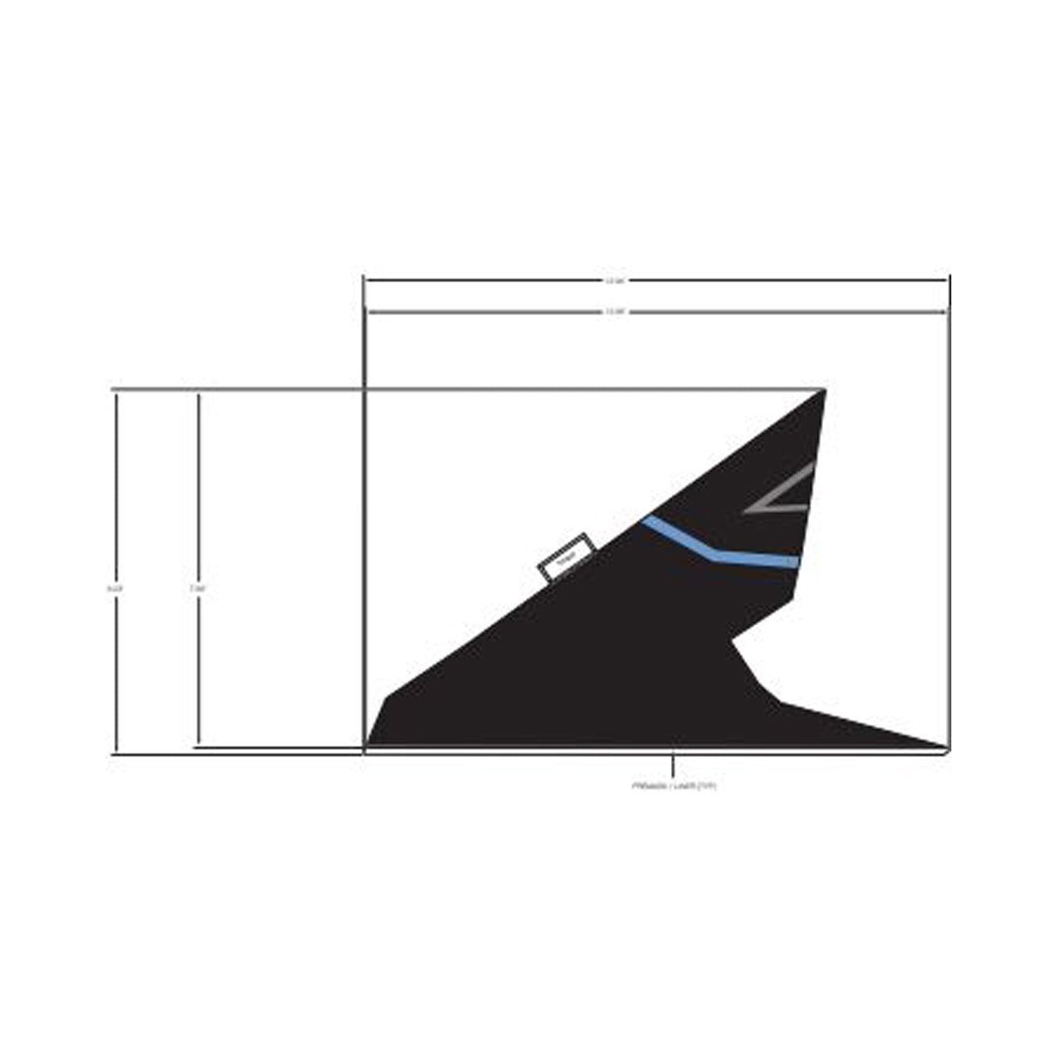 Rear Fender Decal, Middle, Left by Polaris