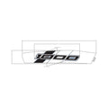 Front Fender Decal, Upper, 1000, Right by Polaris