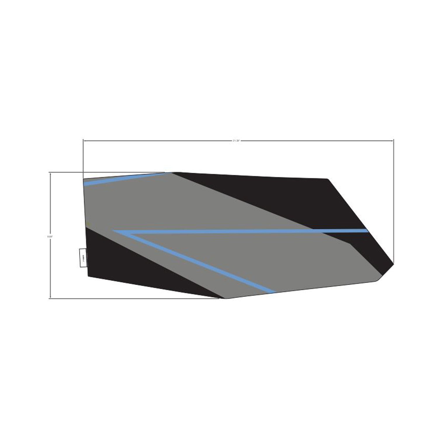 Rear Door Decal, Middle, Right by Polaris
