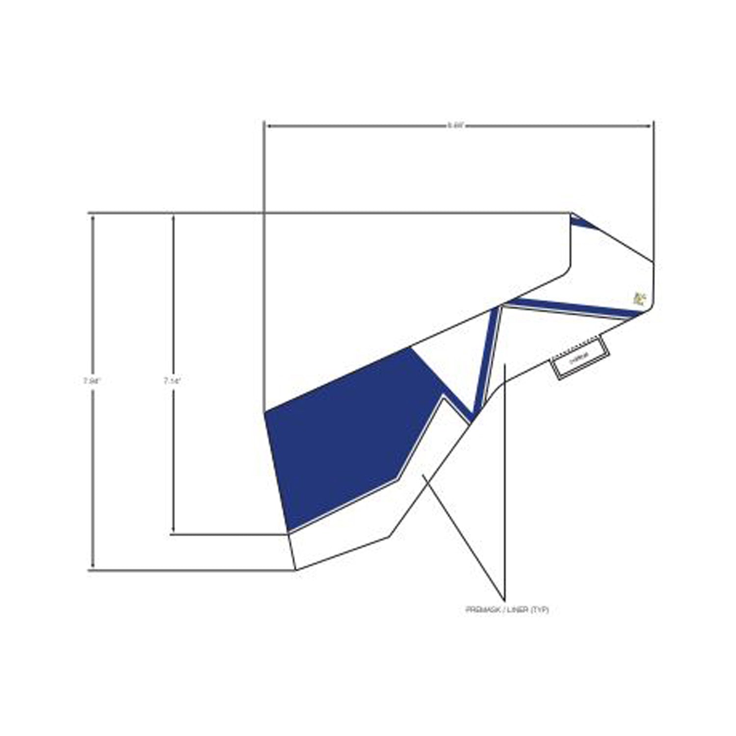 Front Fender Decal, Lower, Left by Polaris