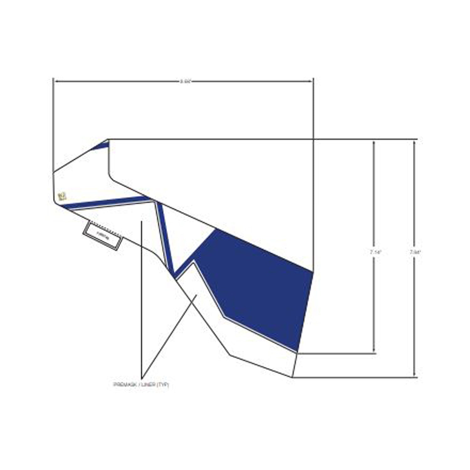 Front Fender Decal, Lower, Right by Polaris