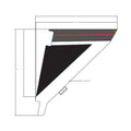 Bolster Cover Decal, Left by Polaris