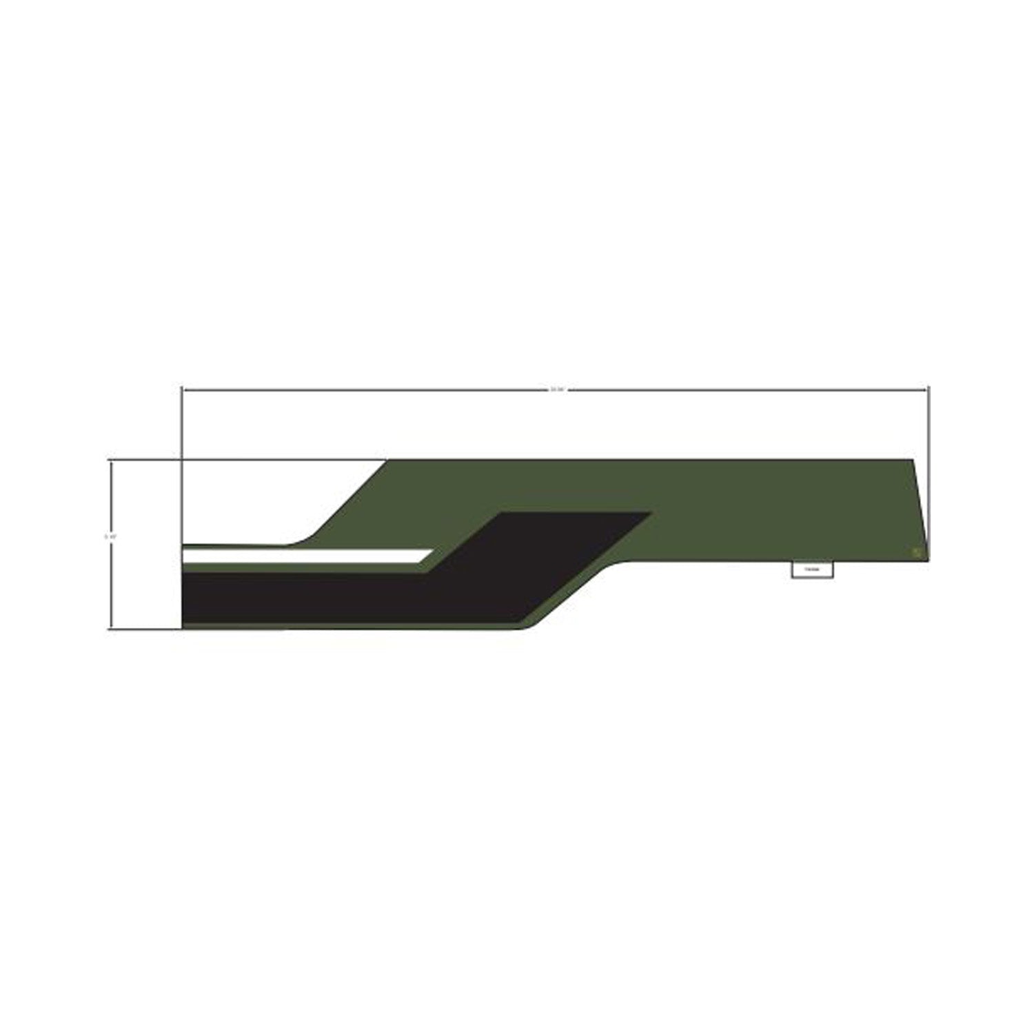 Tailgate Decal, Left by Polaris