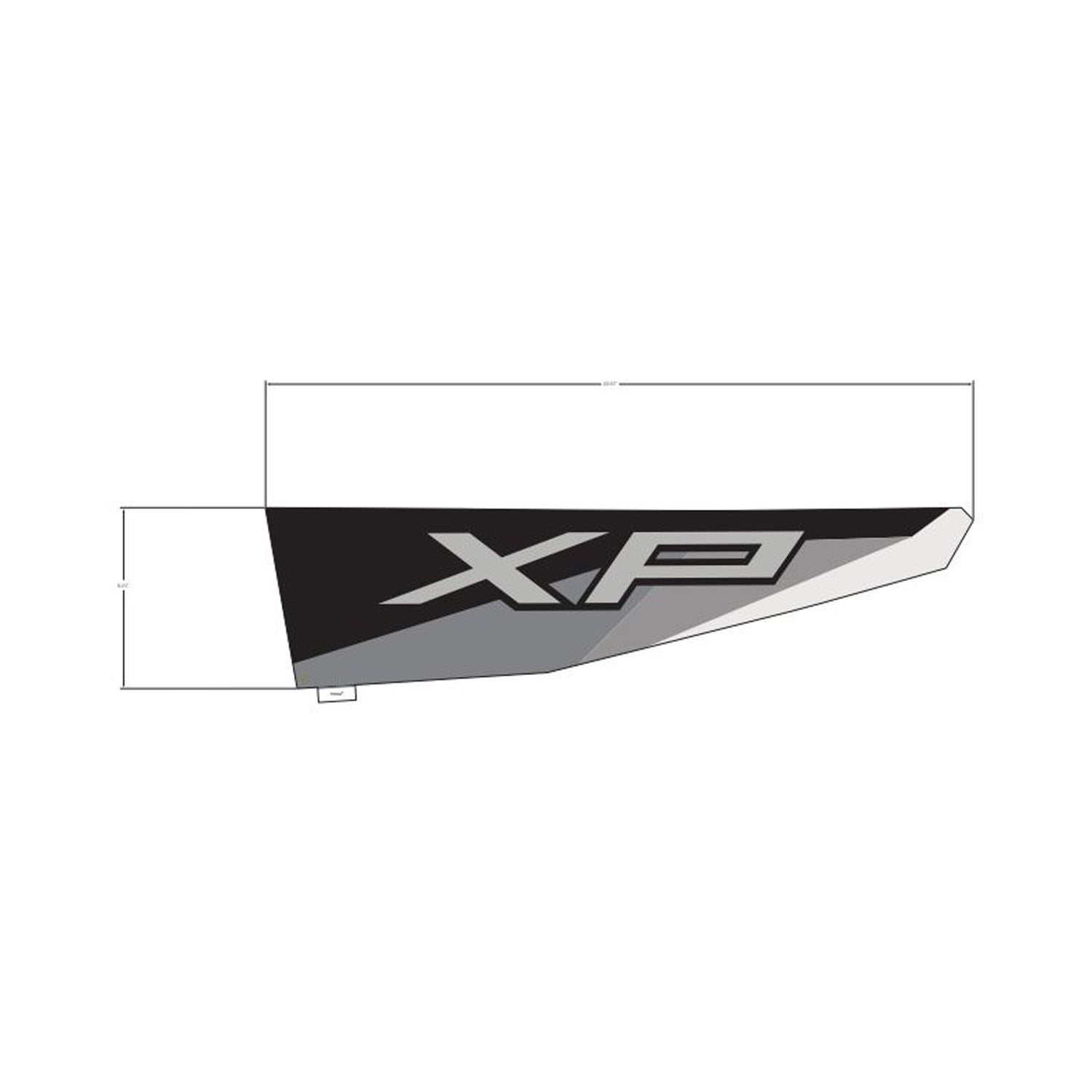 Upper Door Decal, Right by Polaris