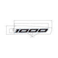 Front Fender Decal, Upper, Left by Polaris