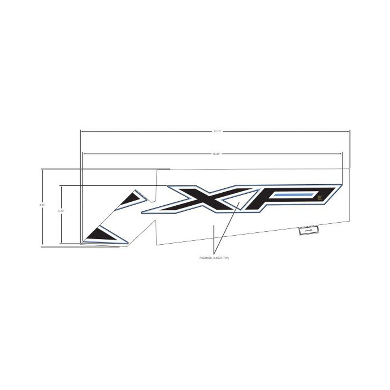 Rear Fender Decal, Left by Polaris