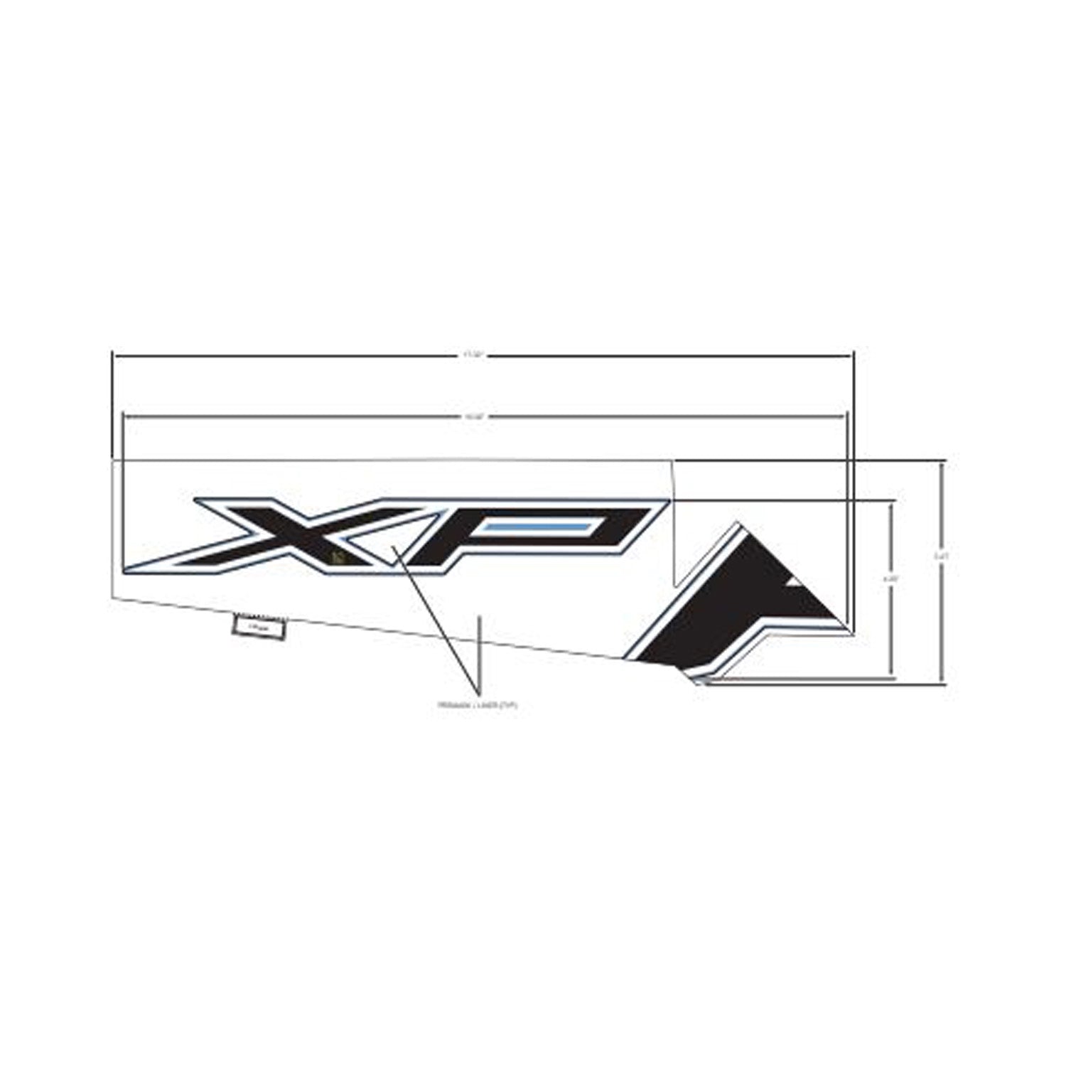 Rear Fender Decal, Right by Polaris