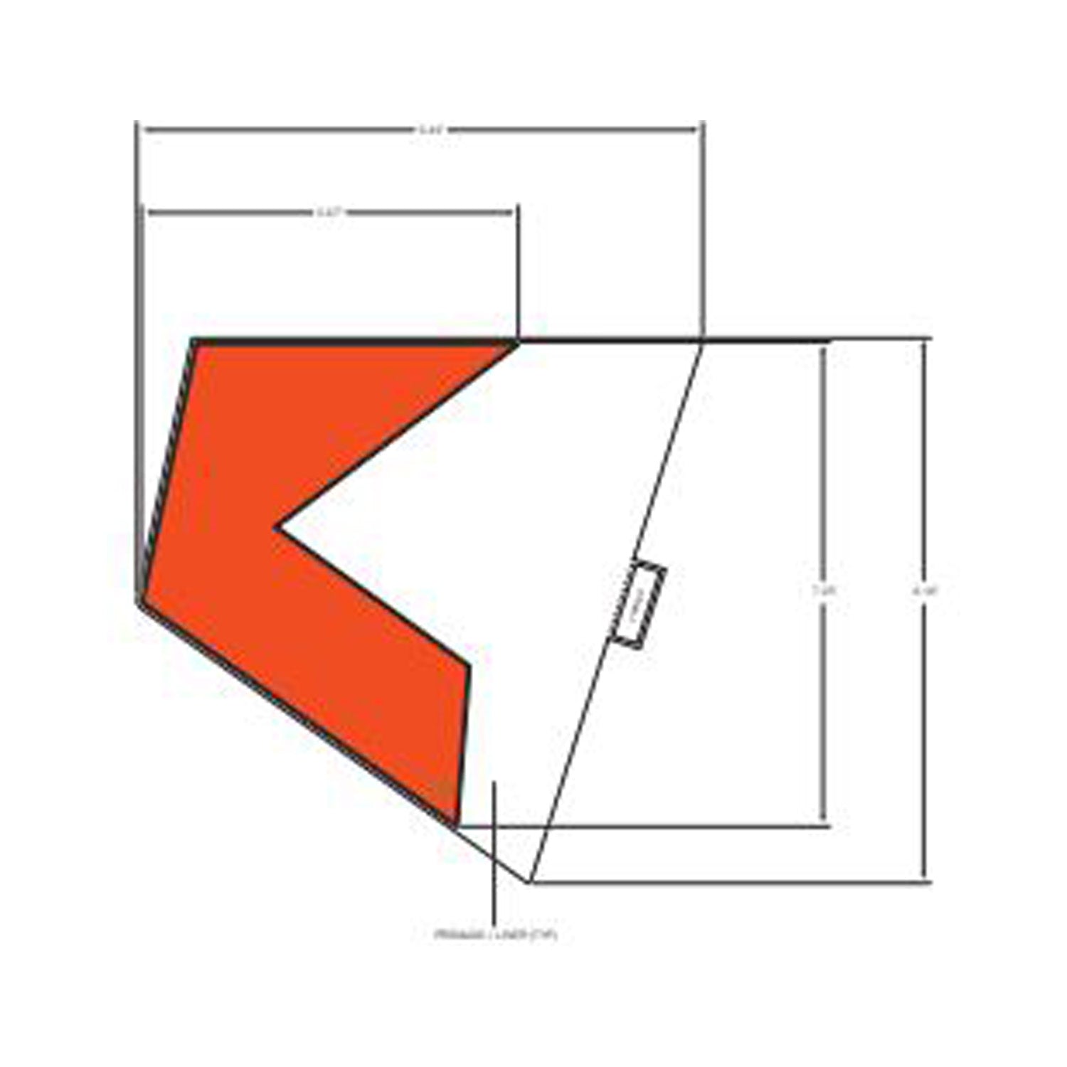 Front Fender Decal, Middle, Right by Polaris