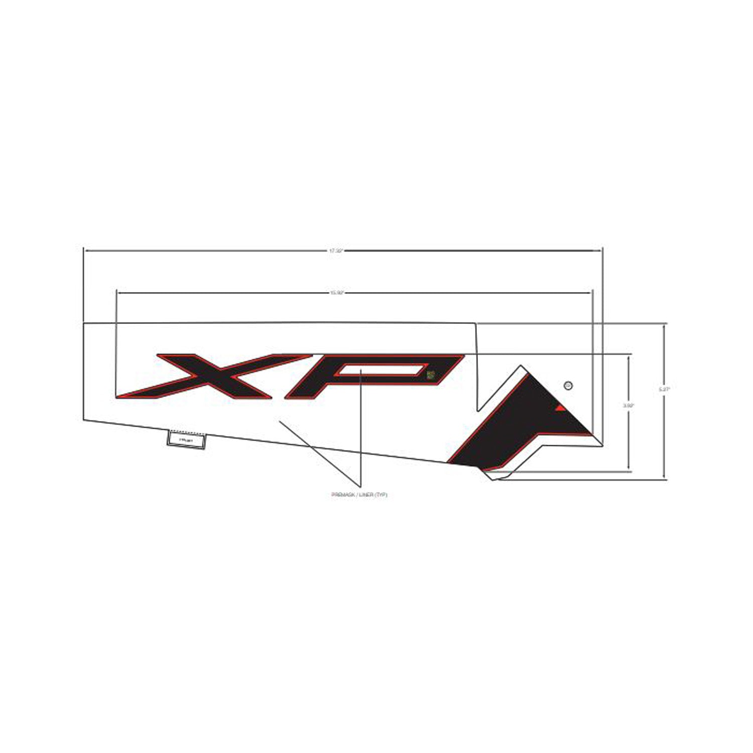Rear Fender Decal, Right by Polaris