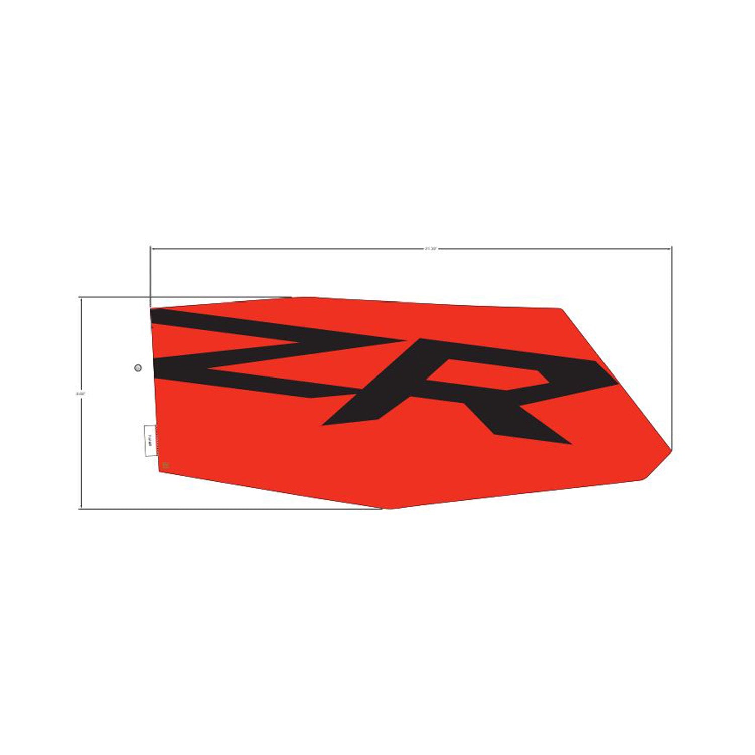 Rear Door Decal, Middle, Right by Polaris