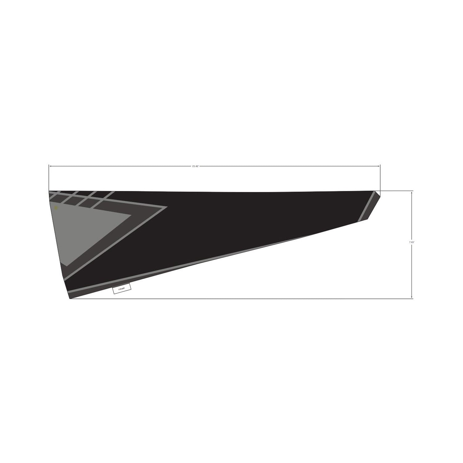 Upper Door Decal, Middle, Right by Polaris