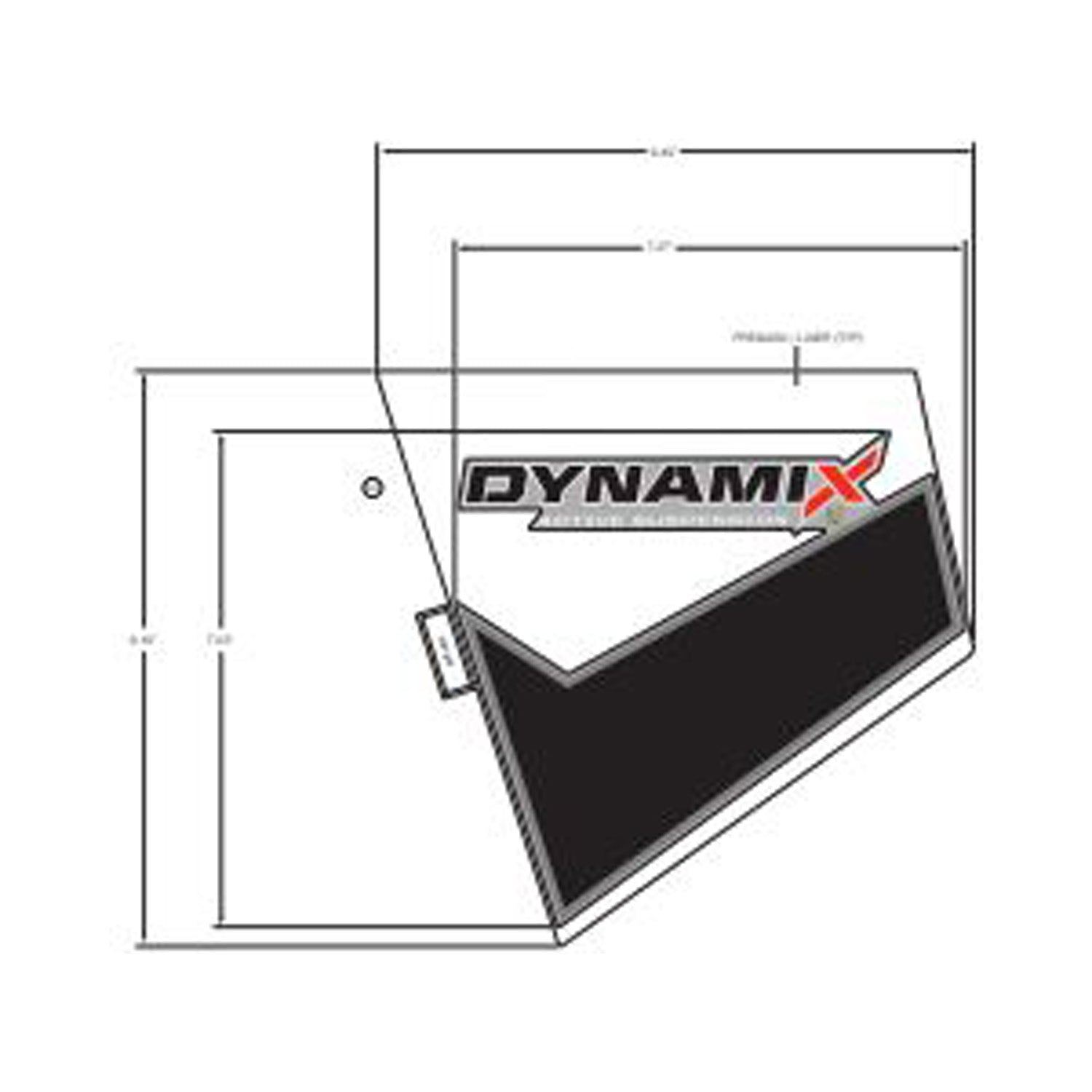Front Fender Decal, Middle, Left by Polaris