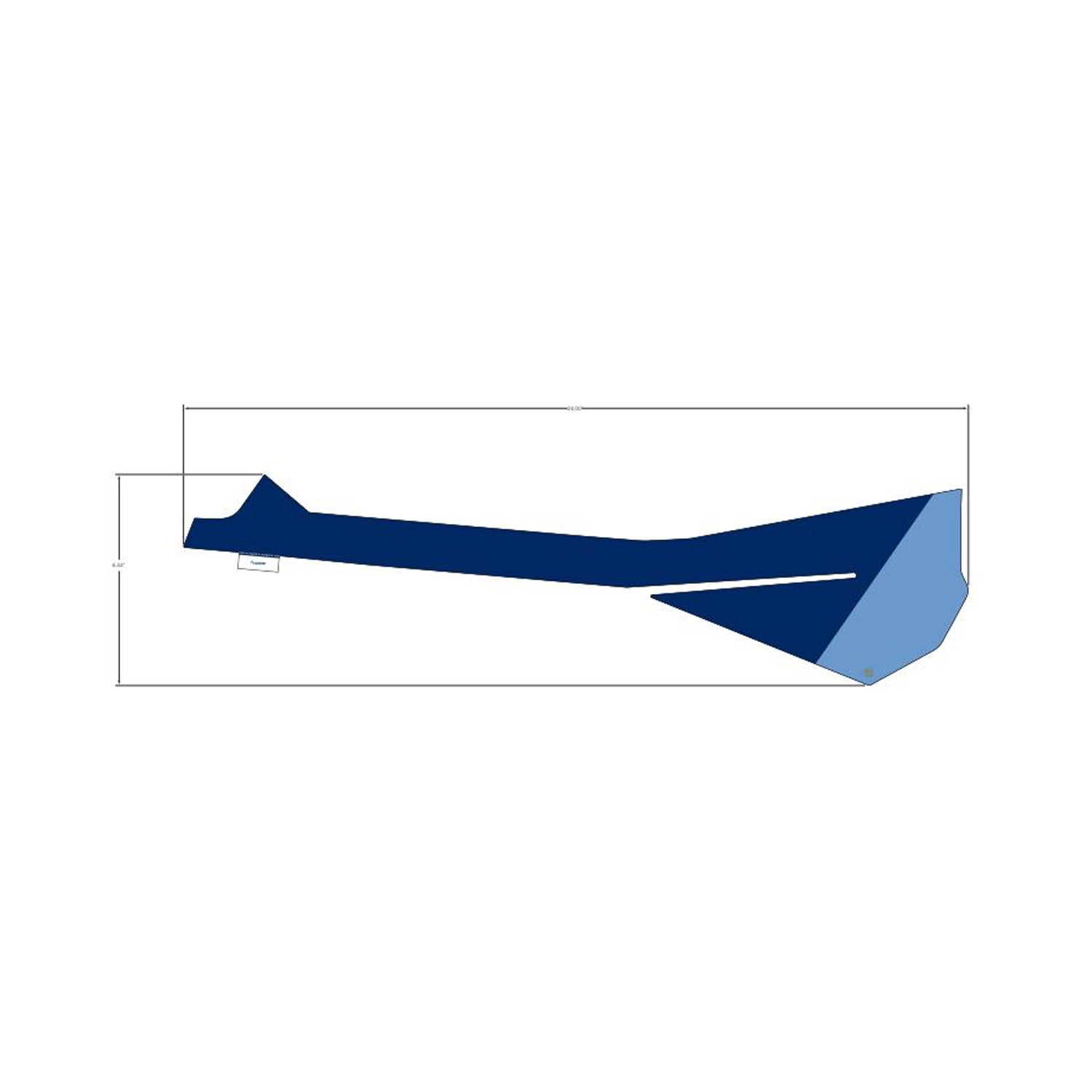 Rear Lower Door Decal, Left by Polaris