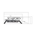 Front Fender Decal, Xp 1000, Right by Polaris