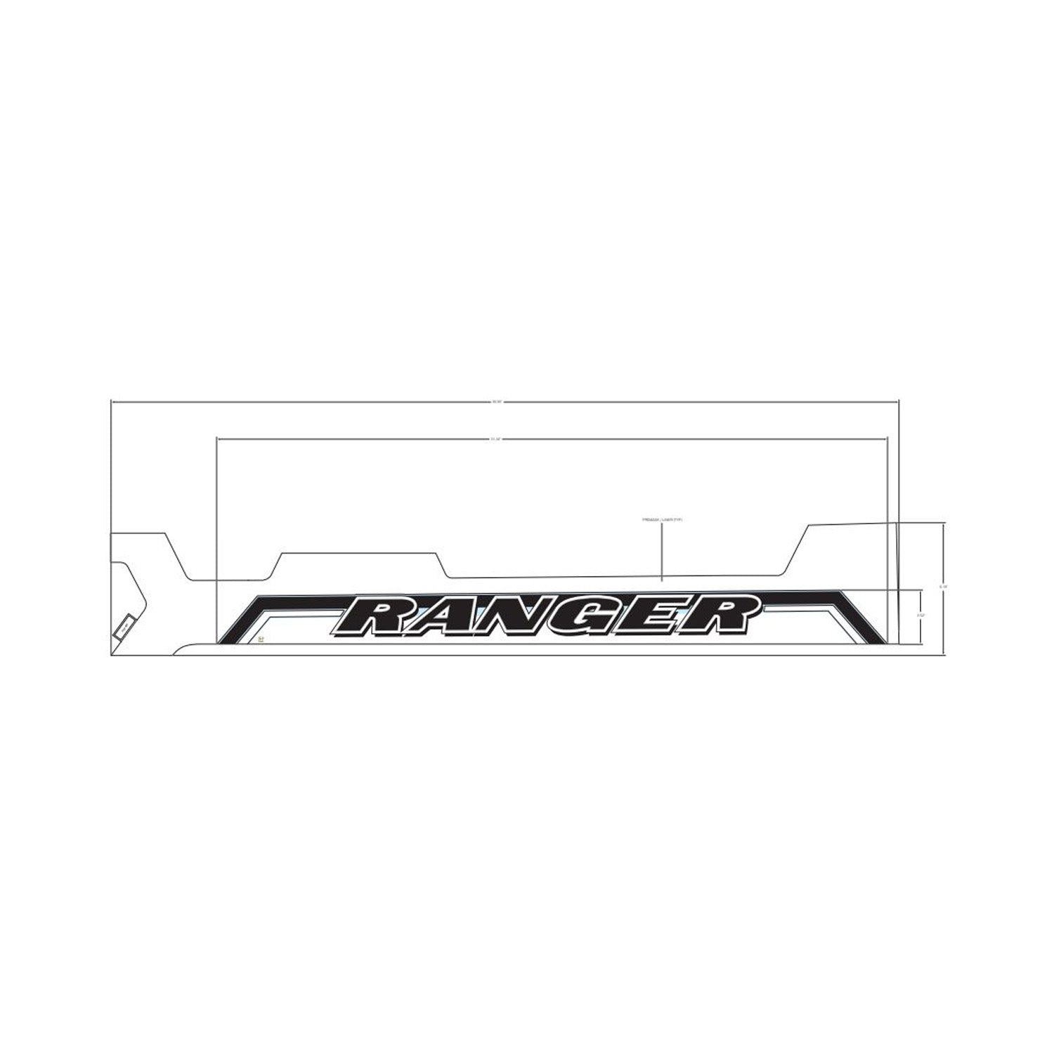 Cargo Box Side Decal, Ranger, Right by Polaris