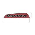 Cargo Box Decal, Ranger, Red, Left by Polaris