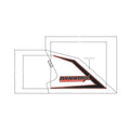 Rear Fender Decal, Upper, Dynamix, Left by Polaris
