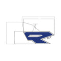 Front Door Decal, Middle, RZR, Right by Polaris