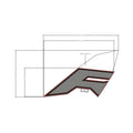 Front Door Decal, Middle, RZR, Left by Polaris