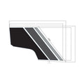 Rear Door Decal, Middle, Right by Polaris