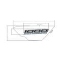 Front Fender Decal, 1000, Left by Polaris