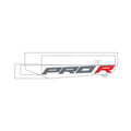 Rear Fender Decal, Lower, Pro R, Left by Polaris